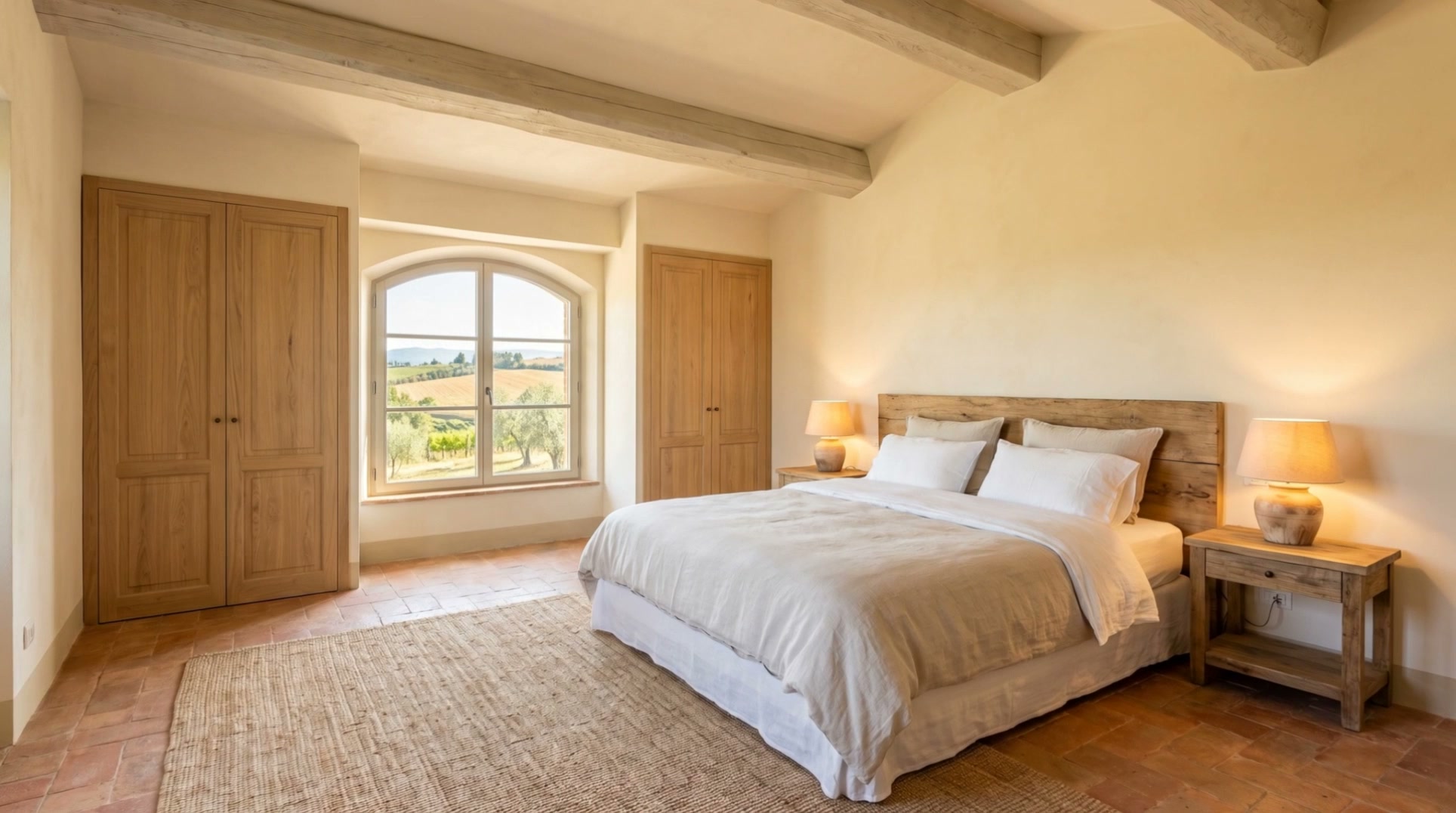 Master bedroom — Dimòra staging proposal